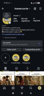 Uma conta do Instagram com 90K de seguidores - Imagem 2