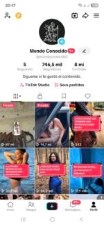Conta TikTok Monetizada +745 mil Seguidores - Imagem 2