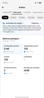 Conta no Tik Tok com 123 mil inscritos - Imagem 2