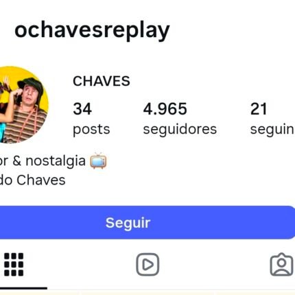 Conta Insta quase 5k de Seguidores