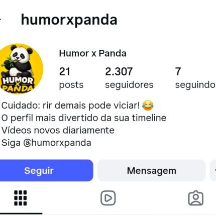 Conta Insta com mais de 2300 Seguidores