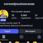 Instagram com +5 Mil Seguidores | coroneljesuinoxcenas