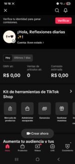 Conta Tiktok Shop com 6200 seguidores, Tiktok shop Online sem documento. Só colocar seu documento e começar a vender. BRASIL tiktok - Imagem 2