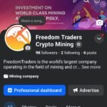 Crypto trading page