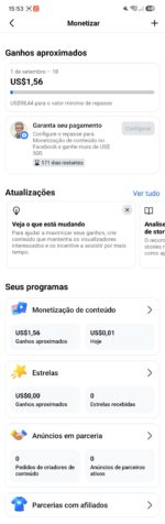 PÁGINA DO FACEBOOK MONETIZADA - Imagem 2