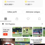 Conta kwai mais de 20 mil seguidores e vários video com mais de 100milvisuzalizaçao