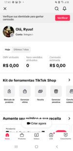 🚨 CONTA TIKTOK À VENDA 1400 SEGUIDORES🚨 🛍️ TikTok Shop ATIVO - Imagem 2