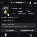 Instagram com 3500 Seguidores