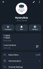 Mysterybots telegram channel - Imagem 4