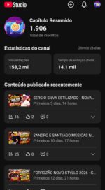 🎵 CANAL DE MÚSICA NO YOUTUBE À VENDA – 1.900+ INSCRITOS