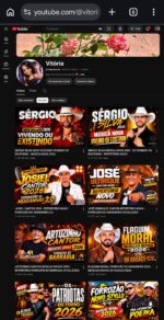 🎵 CANAL DE MÚSICA | 8.698 INSCRITOS | 134 MIL VIEWS - Imagem 3