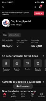 CONTA TIKTOK COM SHOP ATIVO + 42,5K DE SEGUIDORES MUITO ENGAJADA!!!! (Oferta Imperdível) - Imagem 2