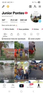 Tiktok monetizado 21 mil seguidores