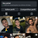 Conta instagram 3.4k