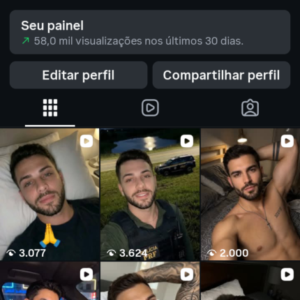 Conta instagram 3.4k