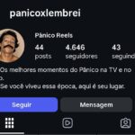 Conta Instagram com 4600 Seguidores