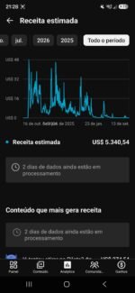 Canal do Youtube Monetizado com 217 mil inscritos - BRASILEIRO ( não tenho tempo para continuar ) - Imagem 2