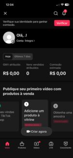Conta TikTok Shop com 1.450 Seguidores / SEM DOCUMENTO - Imagem 2