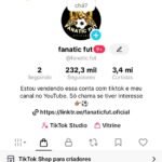 CANAL TIKTOK MONETIZADO | 230K SUBS | (ACEITO OFERTA) +52 MILHÕES DE VIEWS | NICHO FUTEBOL| ALTA ENGAJAMENTO