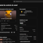 Canal Dark Sem Monetização Com 1,8k de inscritos