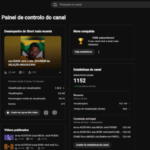 Canal Dark Sem Monetização Com 1,1k de inscritos