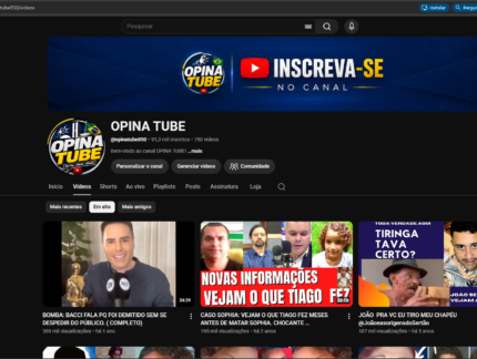CANAL DE NOTICIAS MONETIZADO (IGUAL A ESSE VOCÊ NÃO ACHA) 91 MIL INSCRITOS