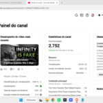 Canal YouTube Monetizado com 2,7 Mil Inscritos