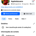 PÁGINA FACEBOOK MONETIZADA COM 36 MIL SEGUIDORES