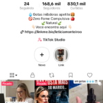 Tik Tok Letícia Monteiro