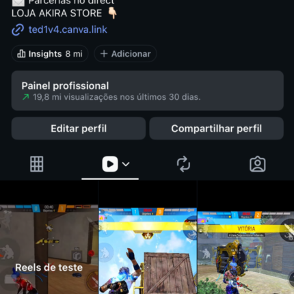 Conta do Instagram Verificada muito bem engajada 75 mil seguidores