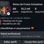 Conta instagram +14K super engajada (ganhando 2k por dia)