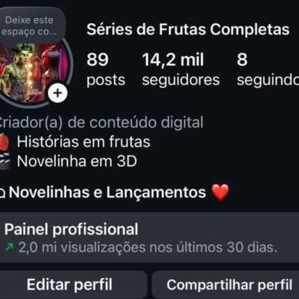Conta instagram +14K super engajada (ganhando 2k por dia)