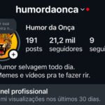Conta +21K (ganhando 1k de seguidores por dia)