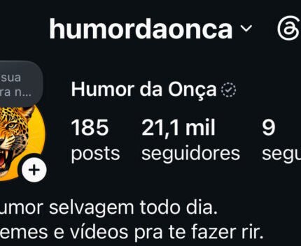 conta instagram engajada +21K