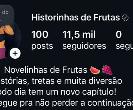 Conta instagram +11,5K (Ganhando 1k de seguidores por dia)