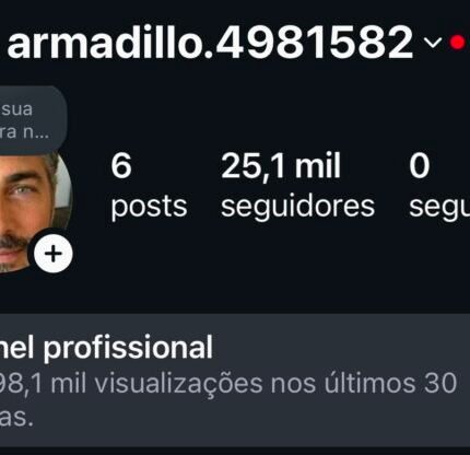 Conta +25K super engajada