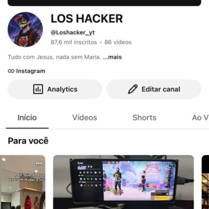 Canal Limpo sem aviso de Free Fire com quase 100k de inscritos quase pegando a Placa do youtube