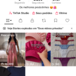 Perfil TikTok 2200 Seguidores