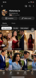 CANAL DE SHORTS BEM ENGAJADO📍MAIS DE 77 MIL VISUALIZAÇÕES