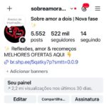 🚀 OPORTUNIDADE EXCLUSIVA! CONTA DO INSTAGRAM À VENDA! 🔥522 MIL SEGUIDORES