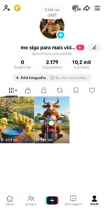 Vendo conta com mais de 2 k de seguidores,muito engajada e com 10 mil curtidas com apenas 2 vídeos,podendo vender para o tiktok chop