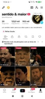 Vendo perfil de motivação engajado e Viralizado com mais de 100k de seguidores
