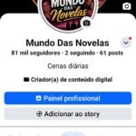 Página nicho novelas