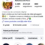 🐾 VENDO PÁGINA INSTAGRAM - NICHO ANIMAIS E NATUREZA 🐾 22.700 seguidores reais e orgânicos