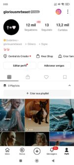 🚀 KWAI BR | 12 K SEGUIDORES | 13 MIL Curtidas | 👁️  550 mil Visualizações |