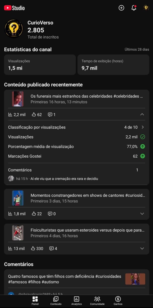 cropped-Screenshot_20260901_102036_YT-Studio.jpg 🚀 CurioVerso | YouTube Shorts 2.805 Inscritos 🔥 - Imagem 1