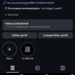 Perfil instagram com 1.159 seguidores e mais de 1 milhão de alcance