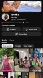 CANAL NO YOUTUBE 3700 INSCRITOS