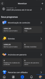 🔴 PÁGINA MONETIZADA🔴 9 mil seguidores Reais ! ✅ MONETIZAÇÃO ATIVA em Dólar ! ✅ SEM RESTRIÇÃO! - Imagem 2