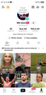 VENDO CONTA 16 MIL SEGUIDORES TIKTOK MONETIZADA